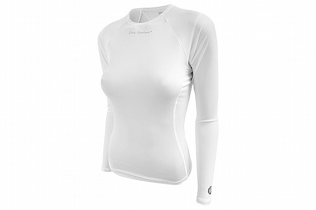 De Soto Womens Skin Cooler Long Sleeve Top White