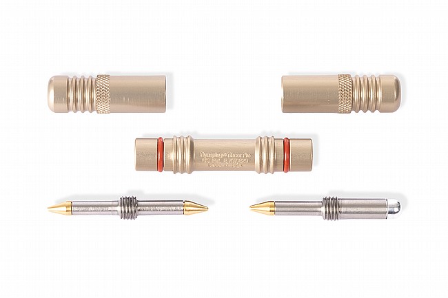 Dynaplug Racer Pro Tubeless Tire Repair Kit Anodized Desert Tan
