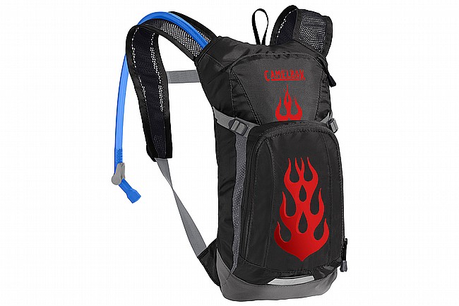 Camelbak Mini M.U.L.E. Kids Hydration Pack Black Flames