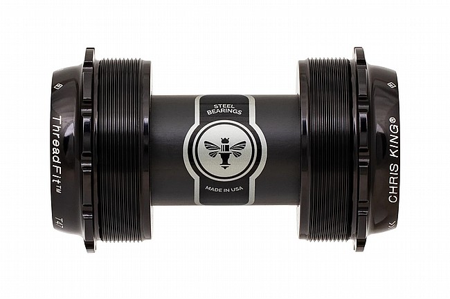 Chris King T47 Bottom Bracket Black - 24mm External bearing
