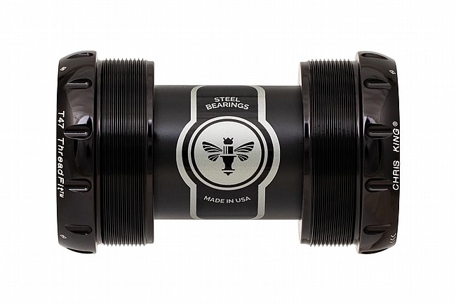 Chris King T47 Bottom Bracket Black - 30mm External bearing