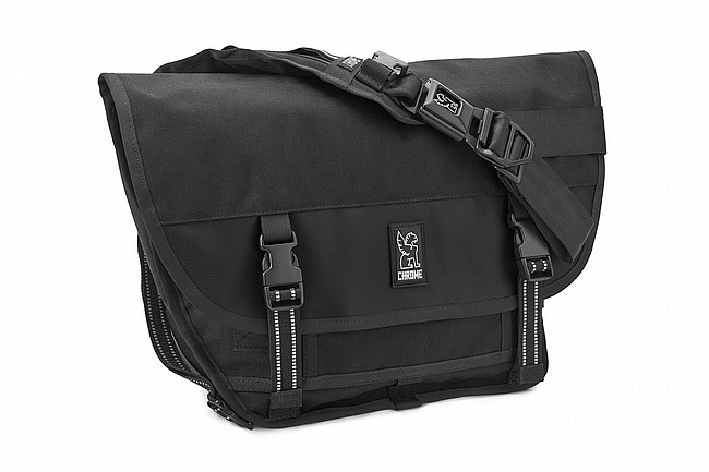 Chrome Mini Metro Small Messenger Bag  All Black