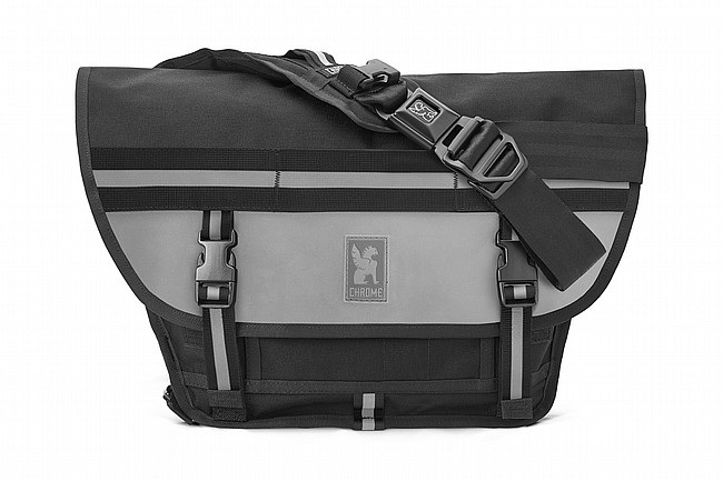 Chrome Mini Metro Small Messenger Bag  Night w/ Reflective Details Accentuated