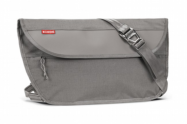 Chrome Simple Medium Messenger Bag Smoke