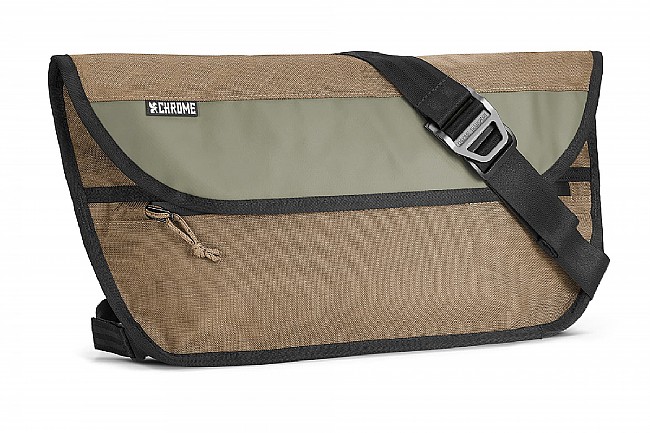 Chrome Simple Messenger Bag Stone Grey