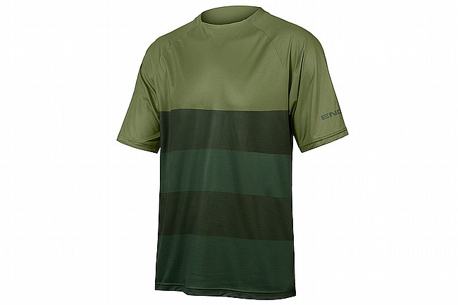 Endura Mens SingleTrack Core Tee Olive Green