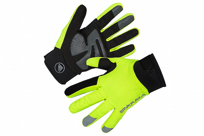 Endura Strike Waterproof Glove Hi-Viz Yellow/Reflective