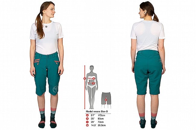 Endura Womens SingleTrack Short II 