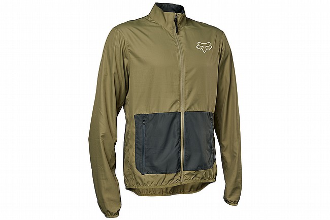 Fox Racing Mens Ranger Wind Jacket Bark