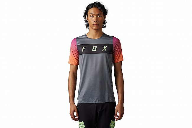Fox Racing Mens Flexair SS Jersey Arcadia Pewter