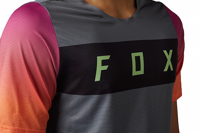 Fox Racing Mens Flexair SS Jersey Arcadia Pewter