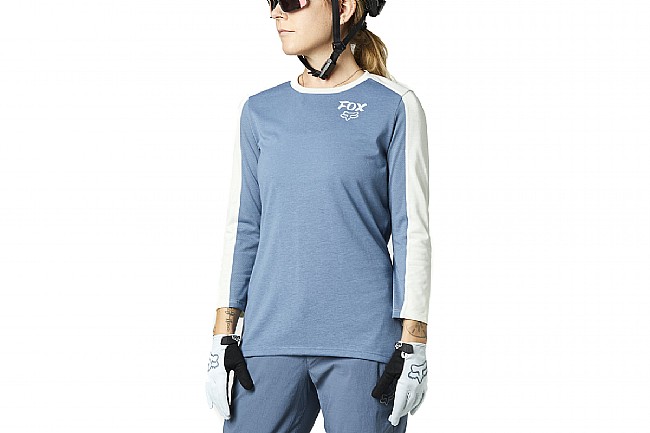 Fox Racing Womens Ranger Drirelease 3/4 Jersey Mt Blue