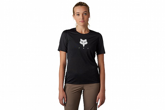 Fox Racing Womens Ranger Tru Dri SS Jersey Black