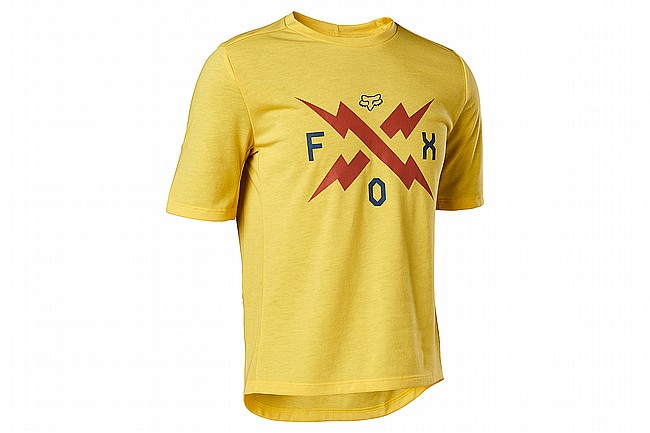 Fox Racing Youth Ranger DR SS Jersey Pear Yellow