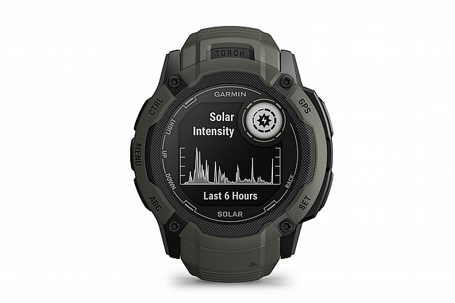 Garmin Instinct 2X Solar GPS Watch Moss