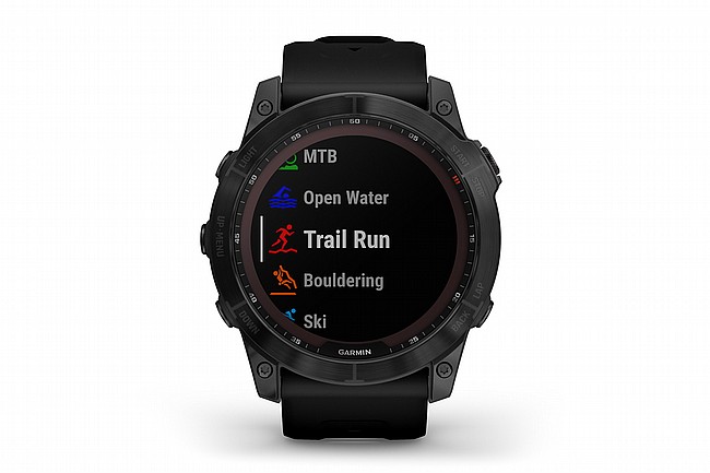 Garmin Fenix 7X Sapphire Solar Titanium GPS Watch Activity Tracking