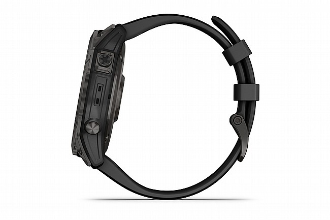 Garmin Fenix 7X Sapphire Solar Titanium GPS Watch Carbon Gray Titanium