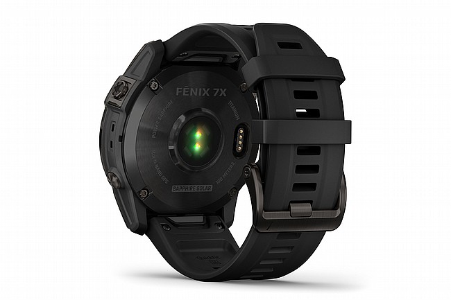 Garmin Fenix 7X Sapphire Solar Titanium GPS Watch Carbon Gray Titanium