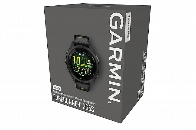 Garmin Forerunner 265S Black - Amp Yellow/Black Band
