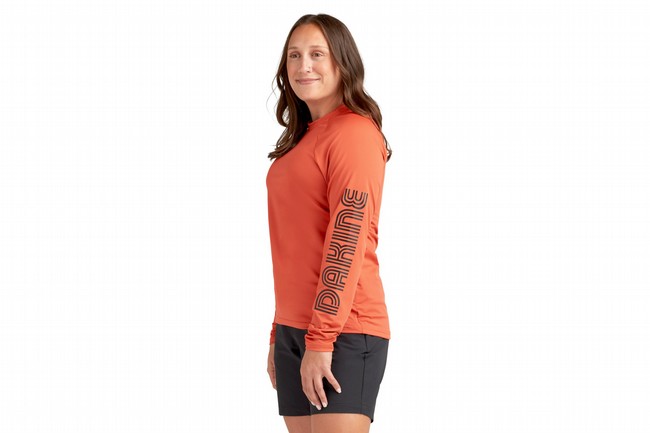 Dakine Womens Vectra Long Sleeve Bike Jersey Coral