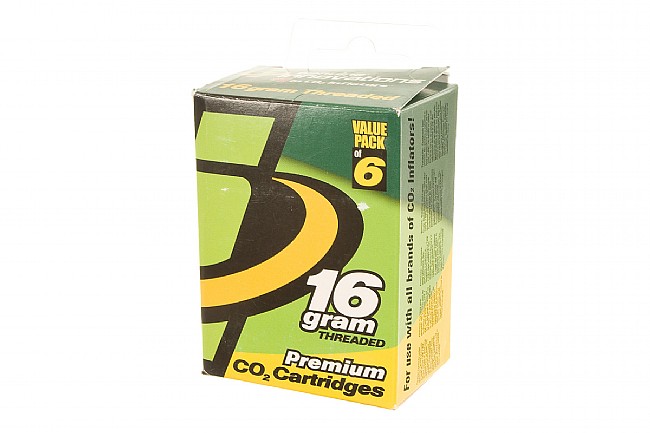 Genuine Innovations 16g Threaded CO2 Cartridges (6-Pack) Genuine Innovations 16g Threaded CO2 Cartridges (6-Pack)