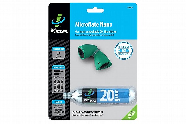Genuine Innovations Microflate Nano CO2 Inflator 