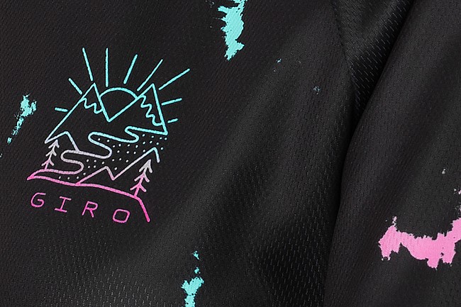 Giro Womens Roust Jersey Black Ice Dye