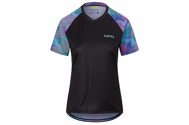 Giro Womens Roust Jersey Black Chromadot