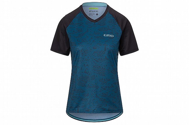 Giro Womens Roust Jersey Heather Blue Scree