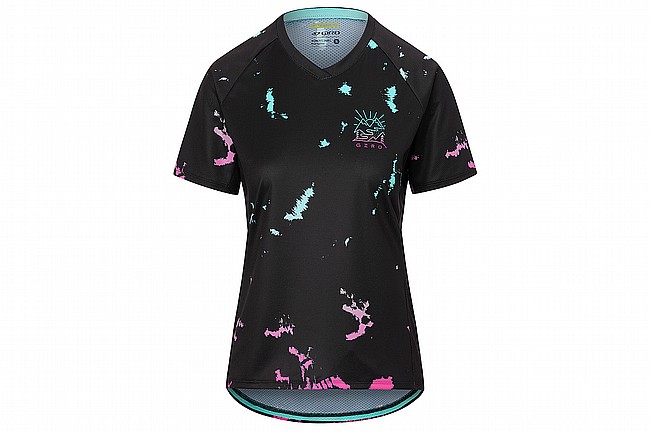 Giro Womens Roust Jersey Black Ice Dye