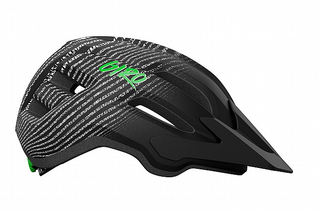 Giro Fixture MIPS II Youth MTB Helmet Universal - Matte Black / White Ripple