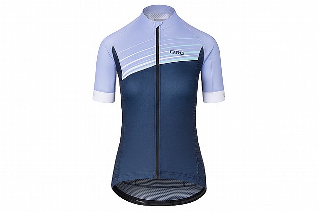Giro Womens Chrono Jersey Lavender / Midnight Stripe