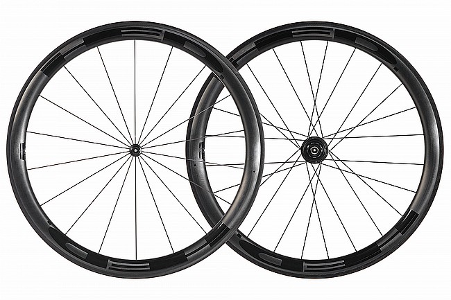 HED Jet RC4 Black Rim Brake Carbon Wheelset 