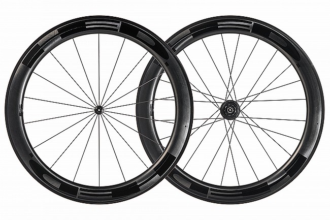 HED Jet RC6 Black Rim Brake Carbon Wheelset 