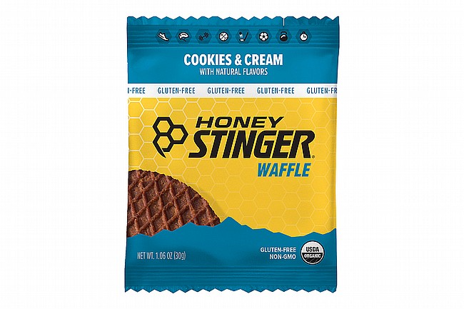 Honey Stinger Gluten Free Organic Waffles (12 Count) Cookies & Cream