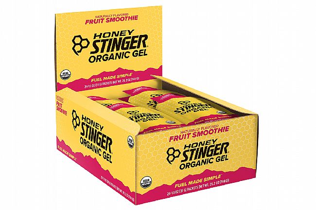 Honey Stinger Organic Energy Gels (Box of 24) Fruit Smoothie