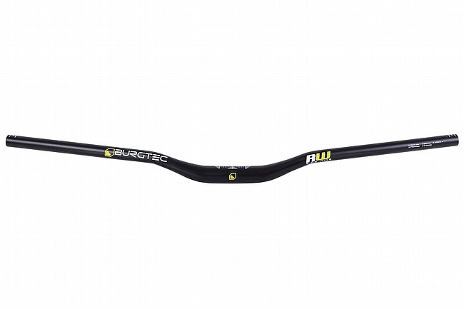 Burgtec Ride Wide Enduro Riser Handlebar (31.8mm Clamp) 800mm x 30mm - Black