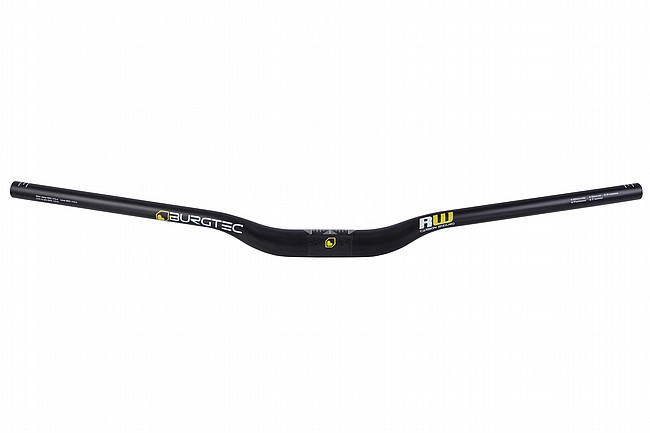 Burgtec Ride Wide Carbon Enduro Riser Handlebar 800mm x 30mm - UD Black
