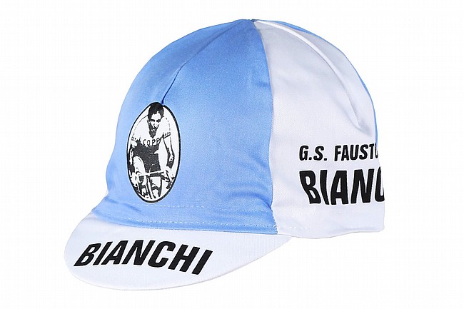 Giordana Vintage Cotton Cap F. Coppi/Bianchi - One Size 