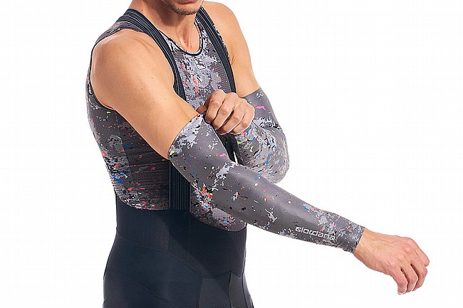 Giordana Sun Sleeves Neon Concrete