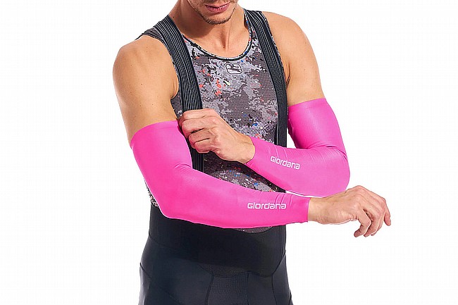 Giordana Sun Sleeves Neon Orchid