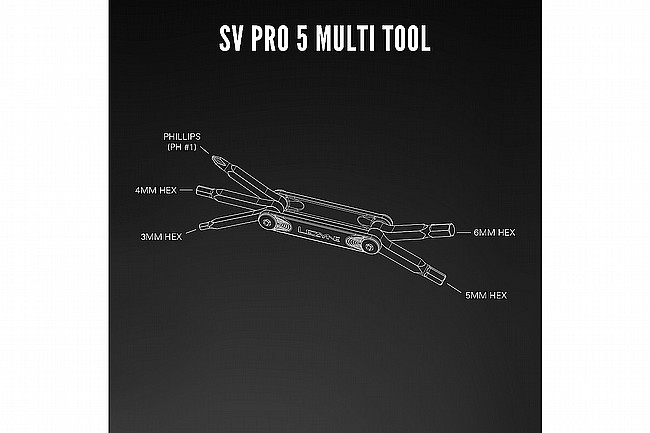 Lezyne SV Pro Multi-Tool  5 - Silver