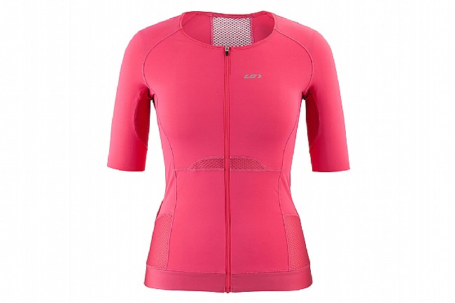 Louis Garneau Womens Sprint Tri Jersey Pink Pop