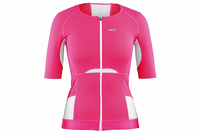 Louis Garneau Womens Sprint Tri Jersey Dark Pink