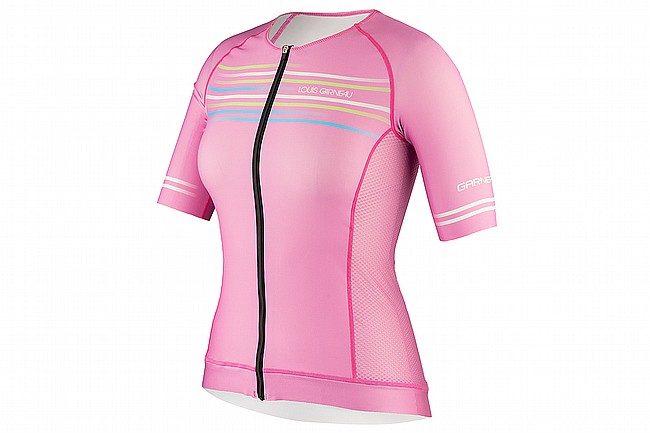 Louis Garneau Womens Sprint PRT Tri Jersey Fushia Pink