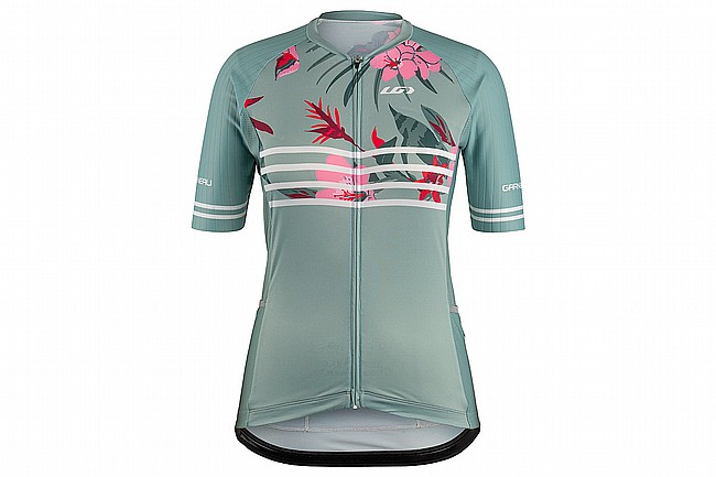 Louis Garneau Womens District 2 Jersey Grey Flower