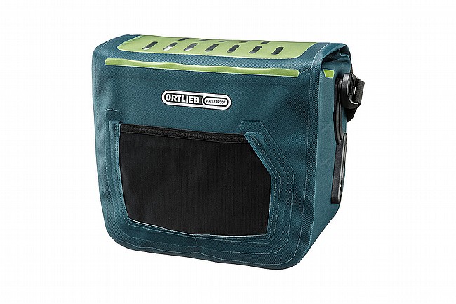 Ortlieb 2022 E-Glow Handlebar Bag Petrol