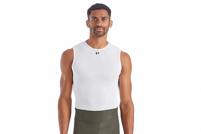 Pearl Izumi Mens Transfer Mesh SL Baselayer White