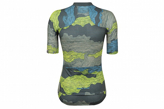 Pearl Izumi Womens PRO Mesh Jersey Camp Green Contour