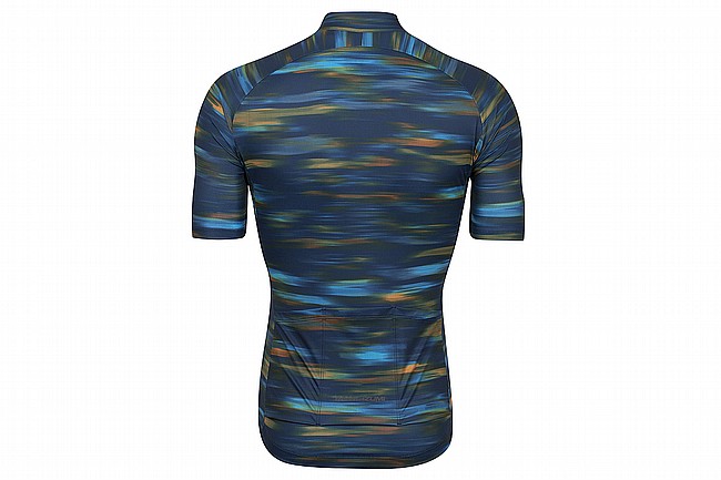 Pearl Izumi Mens Attack Jersey Navy/Blue Buzz Flux